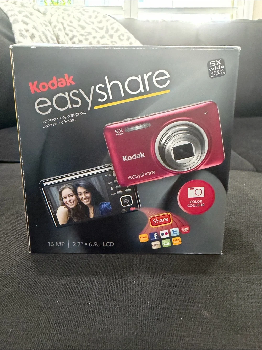 Kodak EasyShare Compact Digital Camera - Pink Metallic